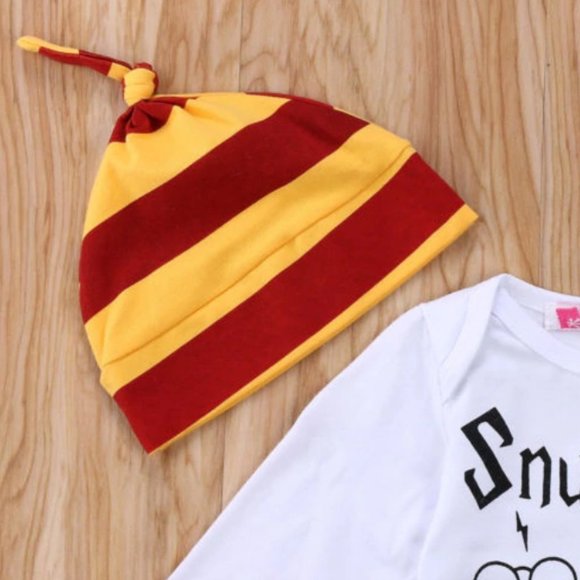 Girl girls boy boys baby toddler Harry Potter outfit onesie pants hat cute new - Picture 4 of 4